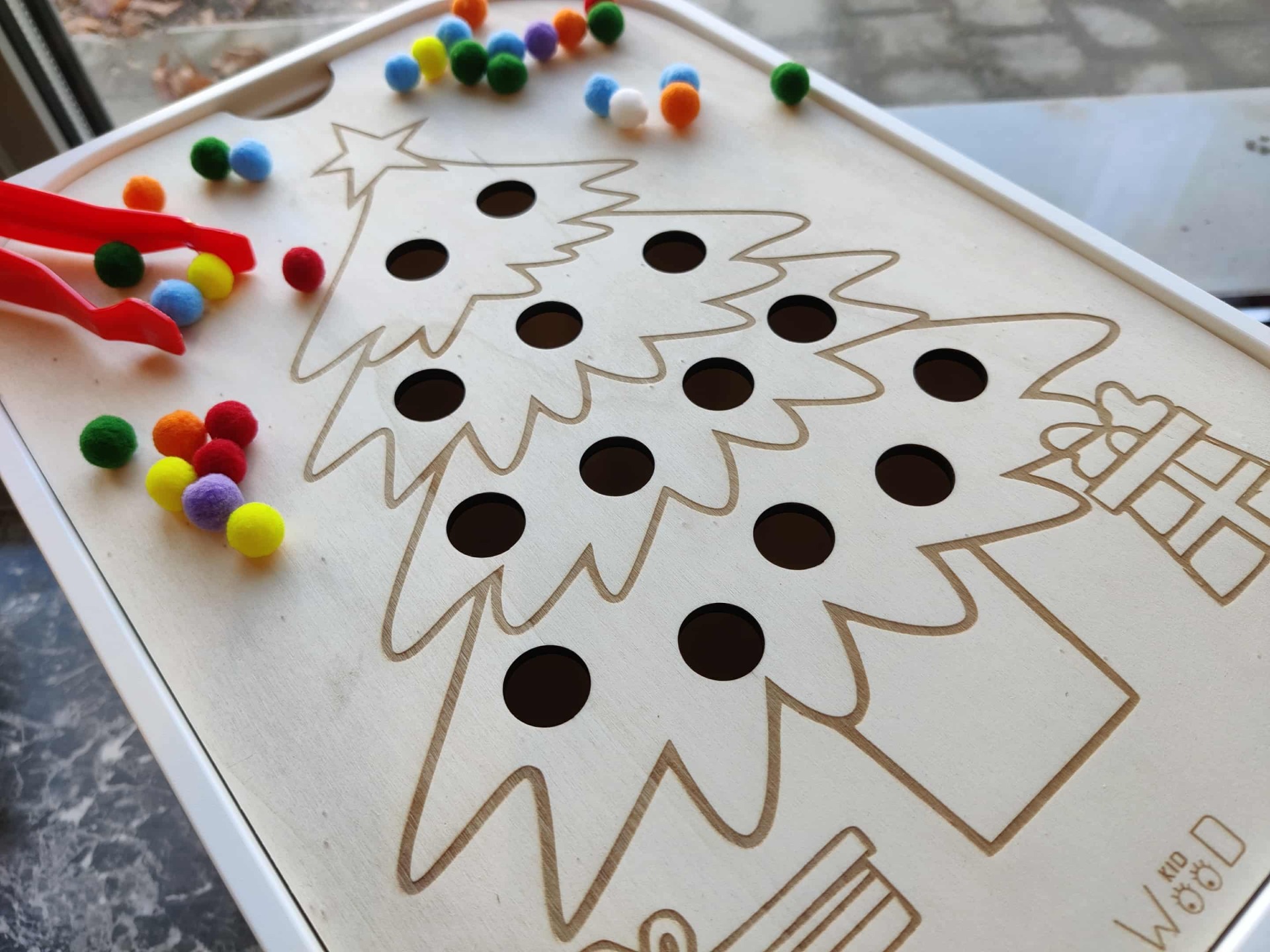 Kerstboom trofast deksel